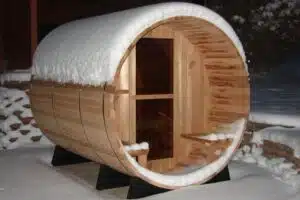 Un sauna tonneau