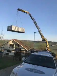 pose spa externe