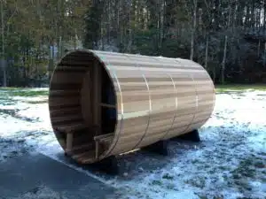 Un sauna tonneau