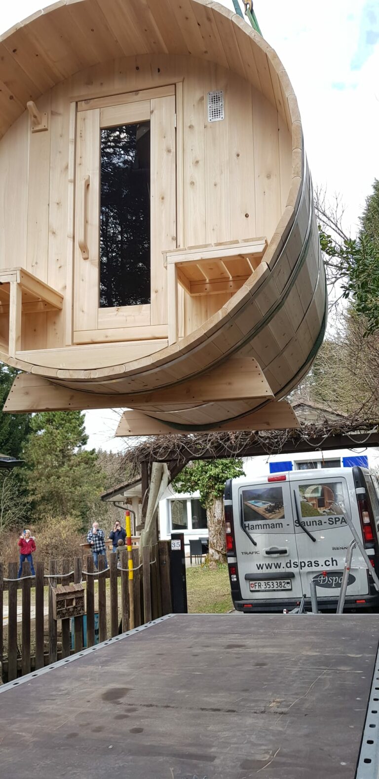 Saunas extérieurs Dspas