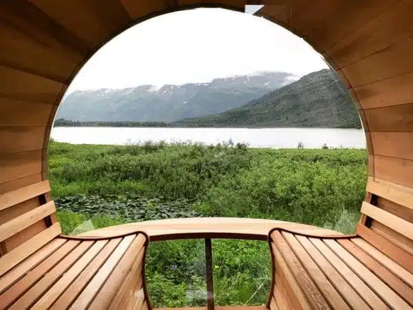 Sauna panoramique