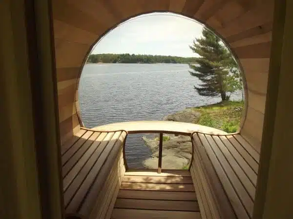 Sauna panoramique