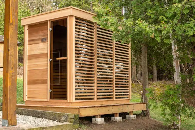 Sauna éxtérieur Pure Cube