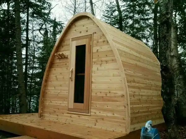 Sauna sans porche ni vestiaire POD