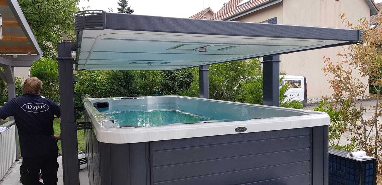Couvertures automatiques pour spas Dspas.ch