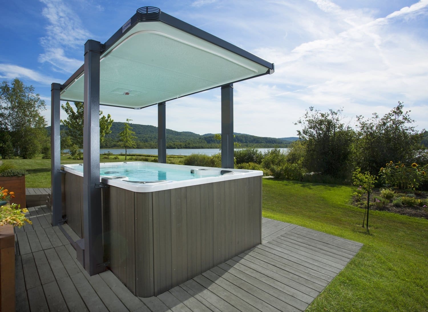 Couvertures automatiques pour spas Dspas.ch