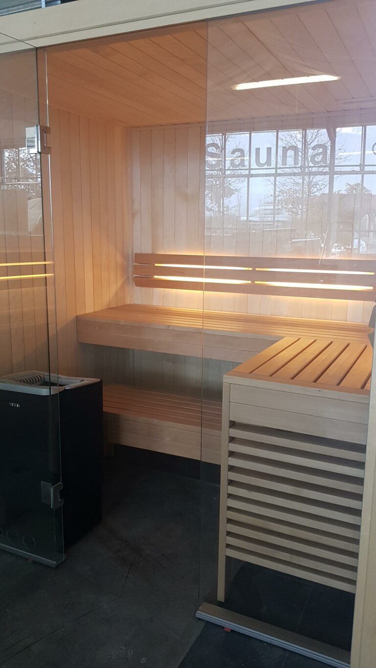 Un sauna intérieur