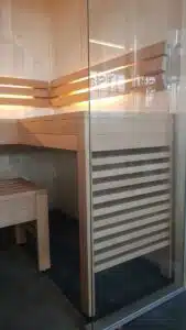 sauna intérieur