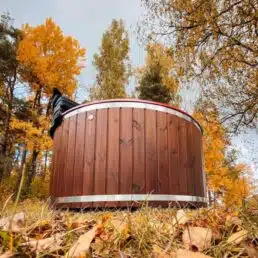 bain nordique en bois