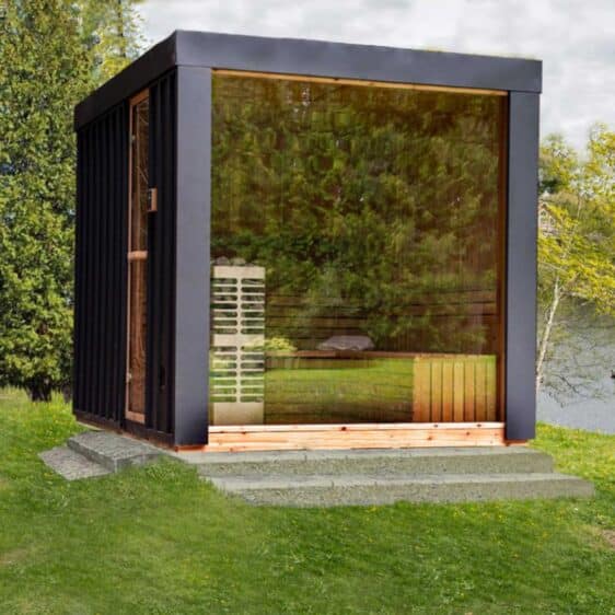 sauna de jardin
