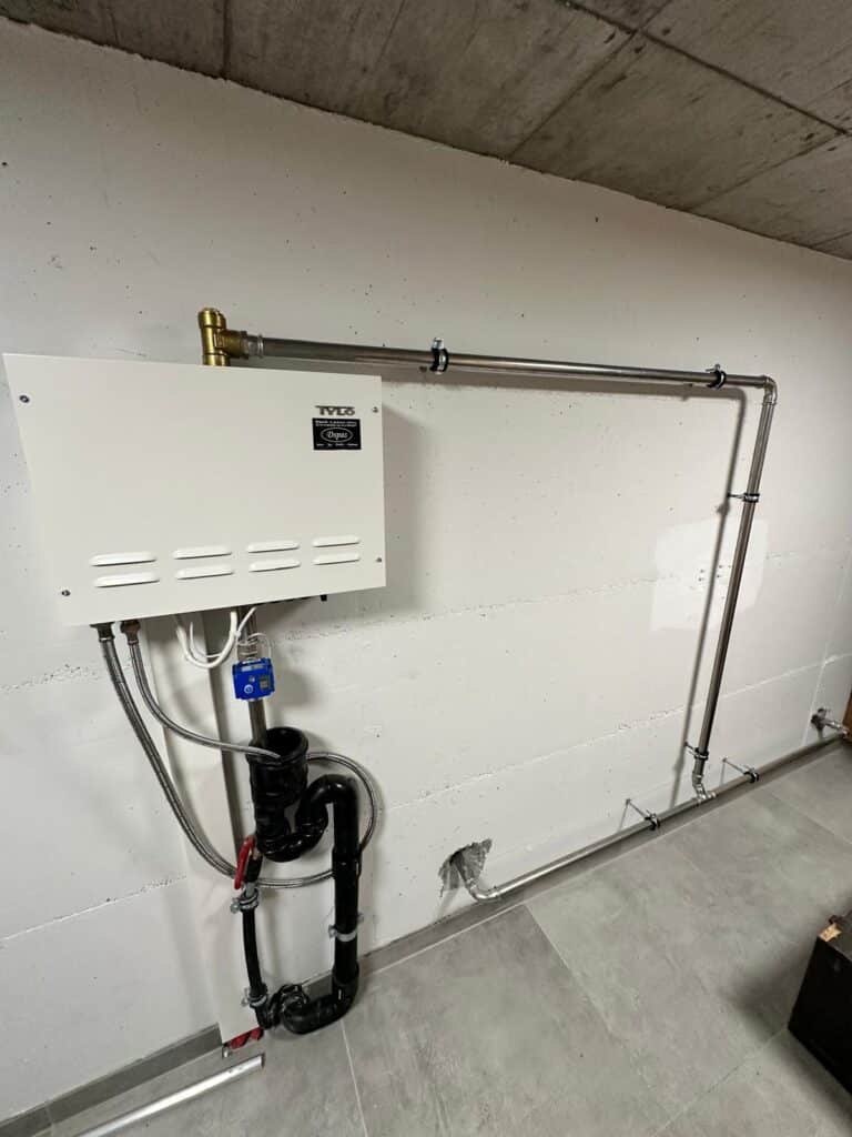 installation technique chauffer l'eau