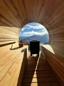 sauna extérieur