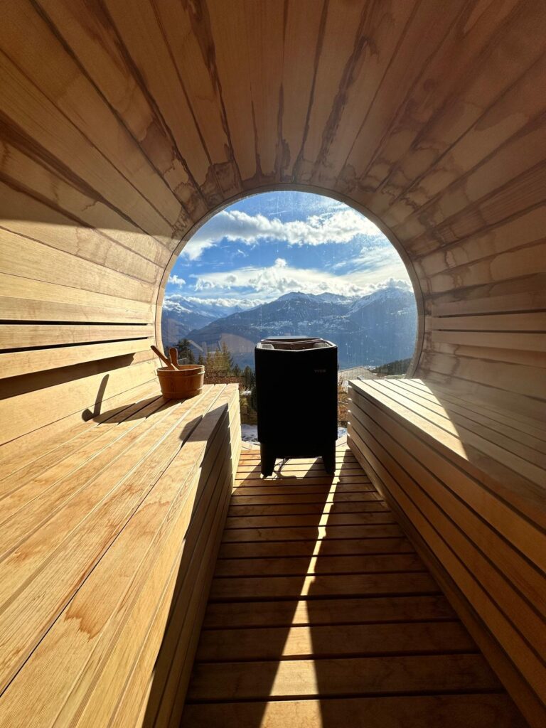 sauna extérieur