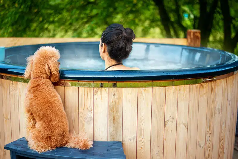 spa en extérieur