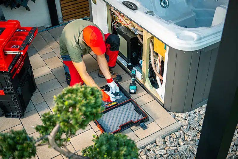 normes électriques suisses pour un spa extérieur