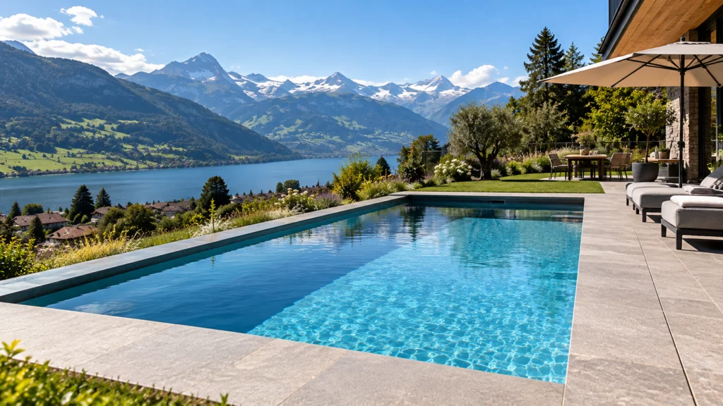 Piscine jacuzzi ou jacuzzi enterré